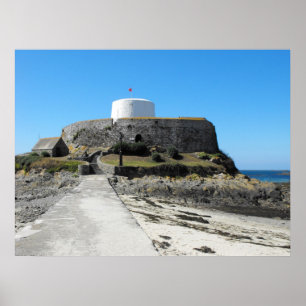 Fort Grey in Guernsey Poster