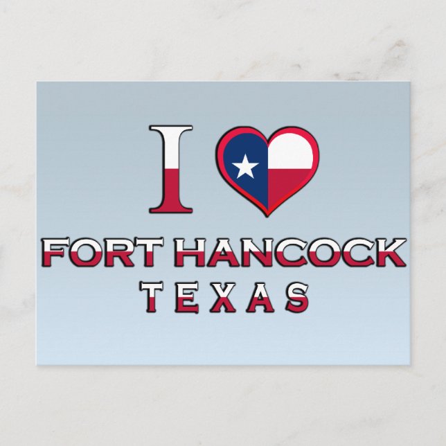 Fort Hancock, Texas Postcard (Front)