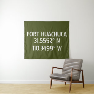 Fort Huachuca Latitude Longitude Tapestry