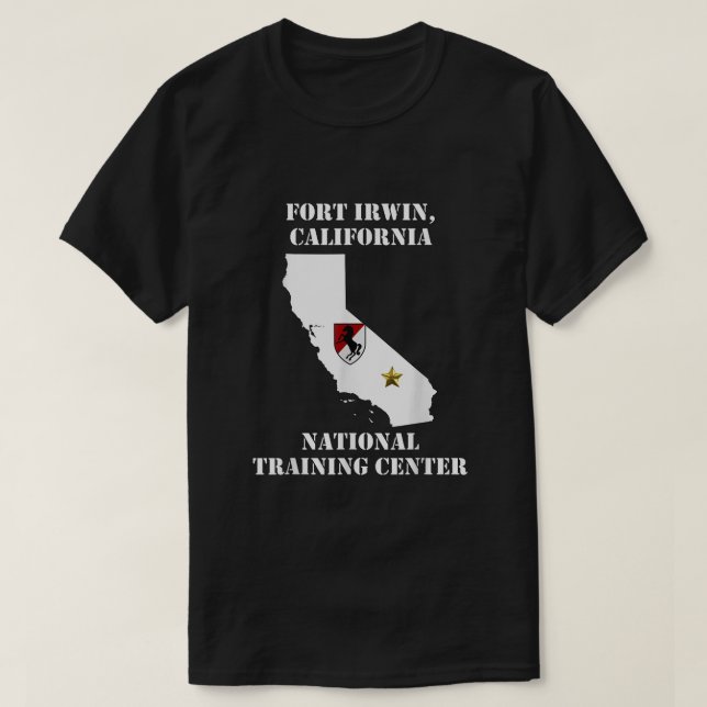Fort Irwin Military Base  Army Post in California  T-Shirt (Design Front)