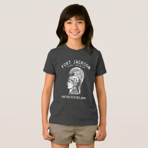 Fort Jackson Vintage White Tri-Blend Shirt