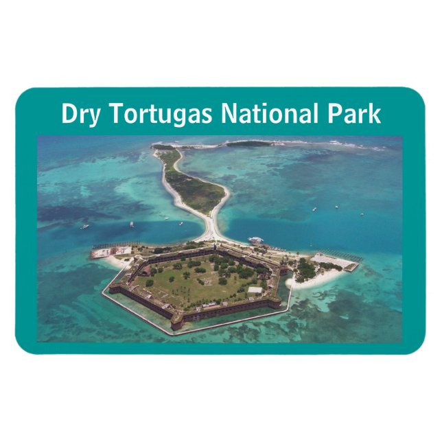 Fort Jefferson Dry Tortugas National Park Magnet (Horizontal)