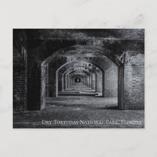 Fort Jefferson Dry Tortugas Postcard (Front)