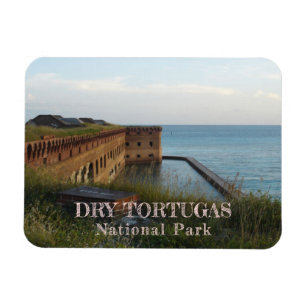 Fort Jefferson Moat, Wall, Dry Tortugas Magnet