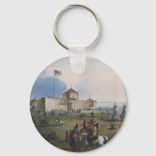 Fort Laramie, Sublette Fort, Fort William, Miller Key Ring