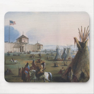 Fort Laramie, Sublette Fort, Fort William, Miller Mouse Mat