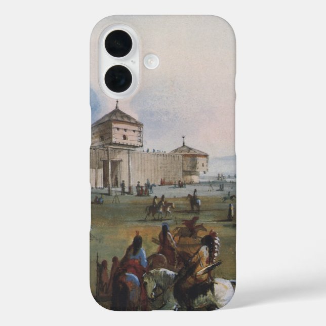 Fort Laramie, Sublette Fort,  William, Miller Case-Mate iPhone Case (Back)