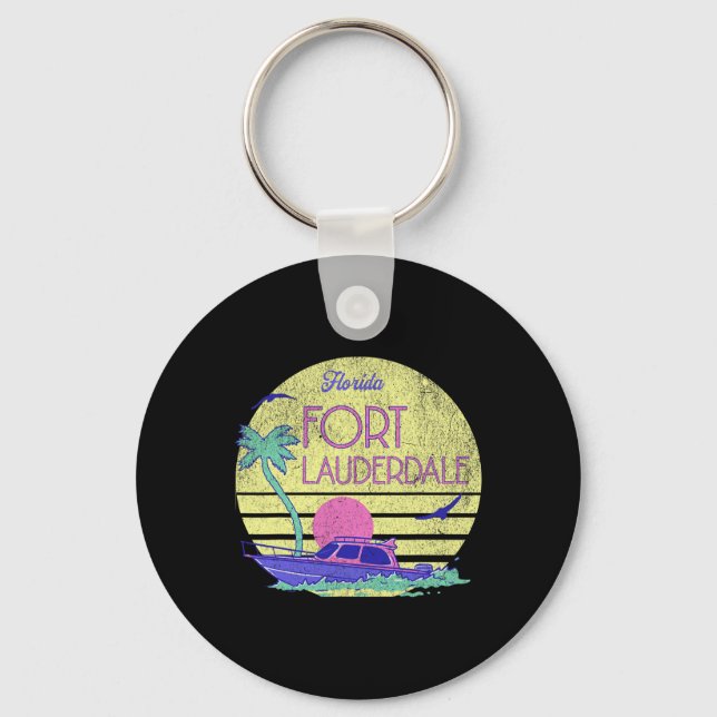 Fort Lauderdale _2  Key Ring (Front)