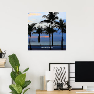 Fort Lauderdale Beach, Florida Poster