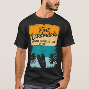 Fort Lauderdale Beach Souvenirs From Florida Gifts T-Shirt