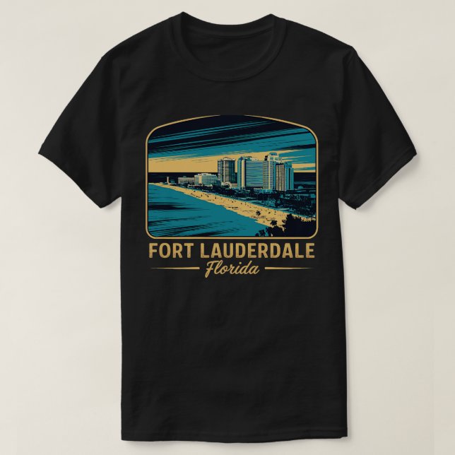 fort lauderdale beach T-Shirt (Design Front)