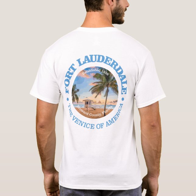 Fort Lauderdale (C) T-Shirt (Back)