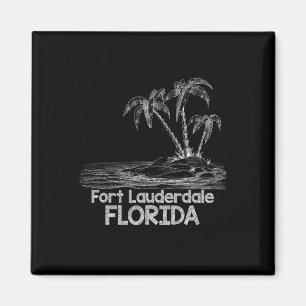 Fort Lauderdale Family Vacation Cruise Shirt Flori Magnet