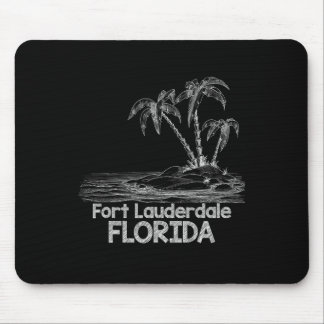 Fort Lauderdale Family Vacation Cruise Shirt Flori Mouse Mat