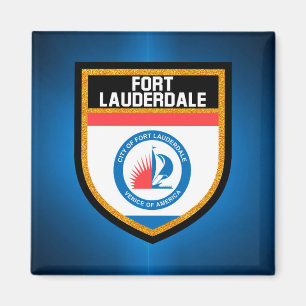 Fort Lauderdale Flag Magnet