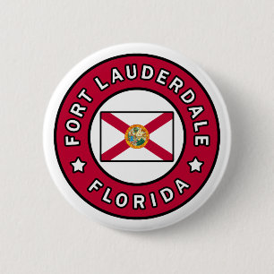 Fort Lauderdale Florida 6 Cm Round Badge