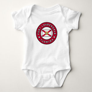 Fort Lauderdale Florida Baby Bodysuit