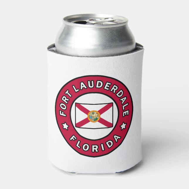 Fort Lauderdale Florida Can Cooler (Can Front)