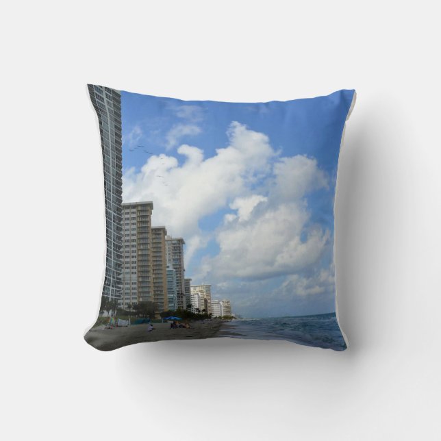Fort Lauderdale, Florida Cushion (Front)