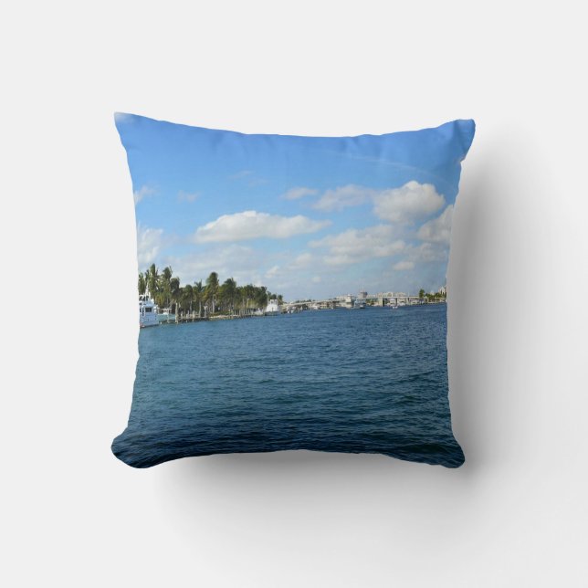 Fort Lauderdale, Florida Cushion (Front)