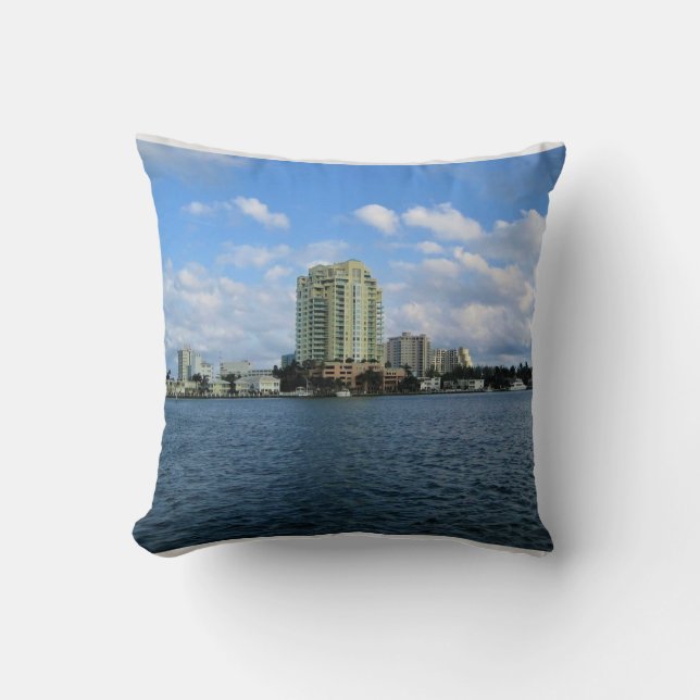 Fort Lauderdale, Florida Cushion (Front)