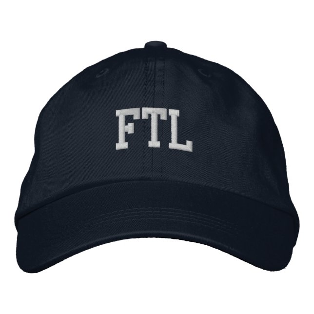  Fort Lauderdale Florida Embroidered Baseball Hat (Front)