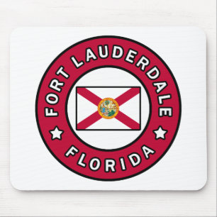 Fort Lauderdale Florida Mouse Mat