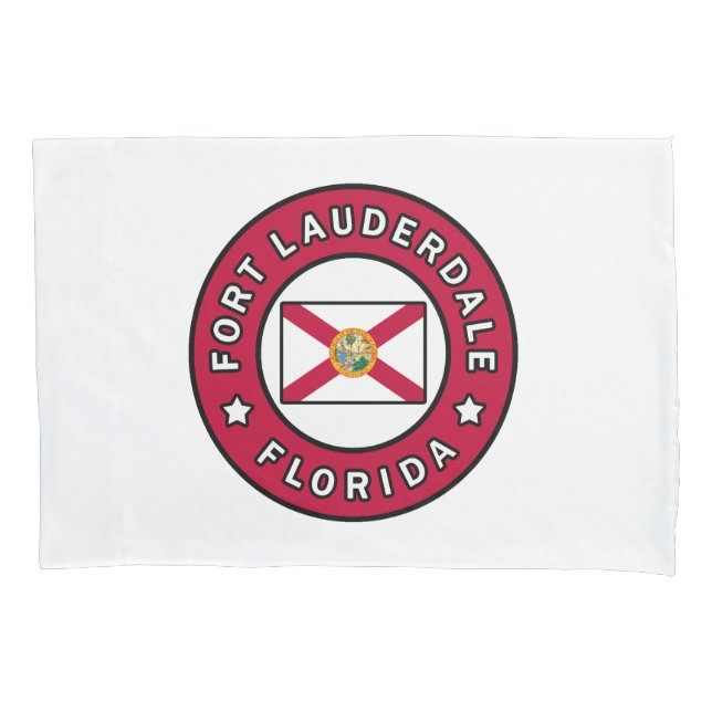 Fort Lauderdale Florida Pillowcase (Front)