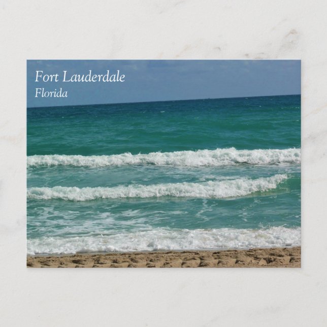Fort Lauderdale, Florida Postcard (Front)