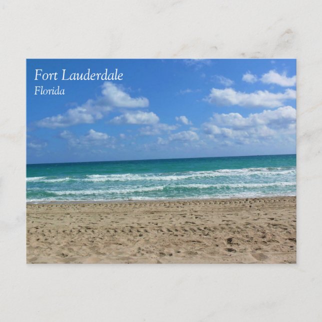 Fort Lauderdale, Florida Postcard (Front)