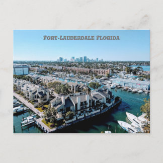 Fort-Lauderdale Florida Postcard