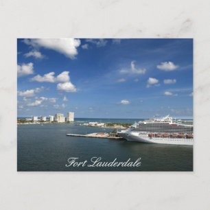 Fort Lauderdale Florida Postcard