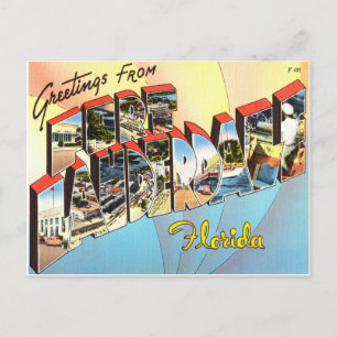 Fort Lauderdale Florida Postcard