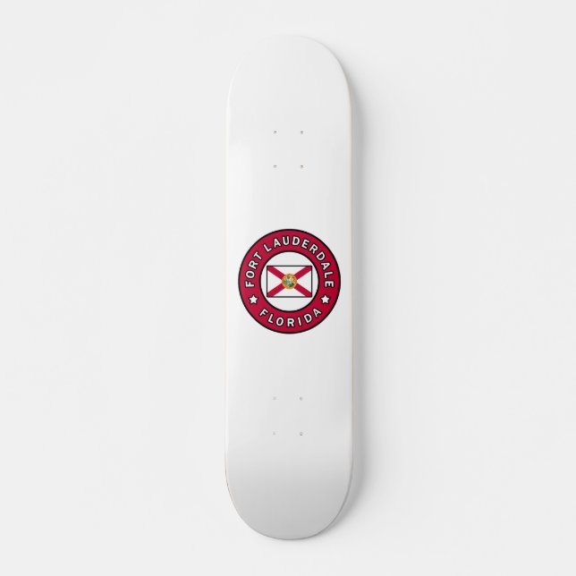 Fort Lauderdale Florida Skateboard (Front)