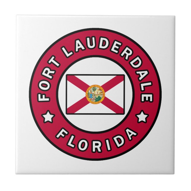 Fort Lauderdale Florida Tile (Front)