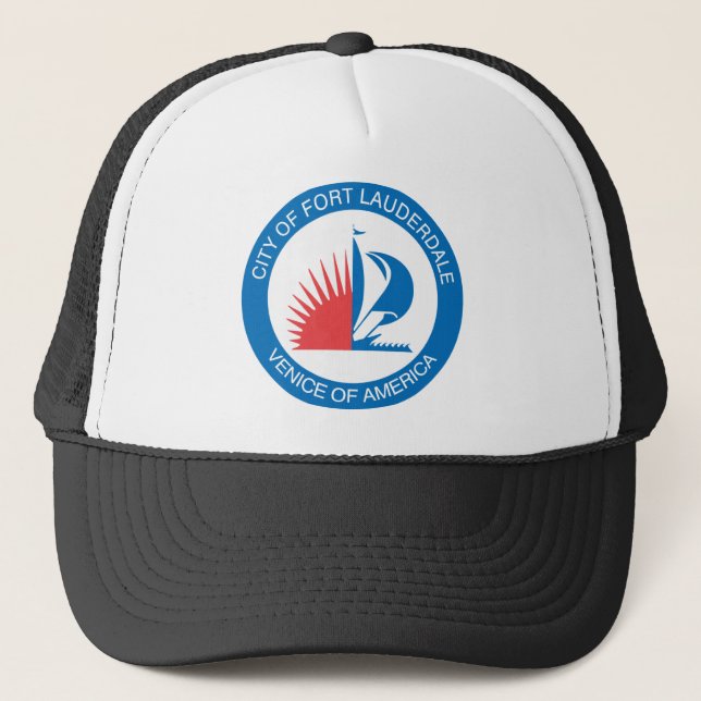 Fort Lauderdale, Florida Trucker Hat (Front)