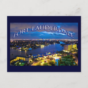 Fort Lauderdale, Florida, U.S.A. Postcard