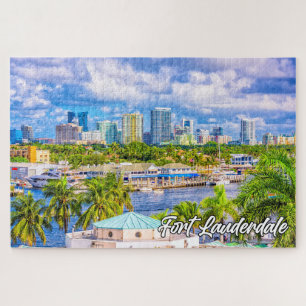 Fort Lauderdale, Florida, USA Jigsaw Puzzle