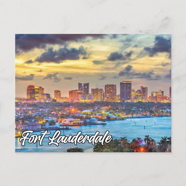 Fort Lauderdale, Florida, USA Postcard (Front)