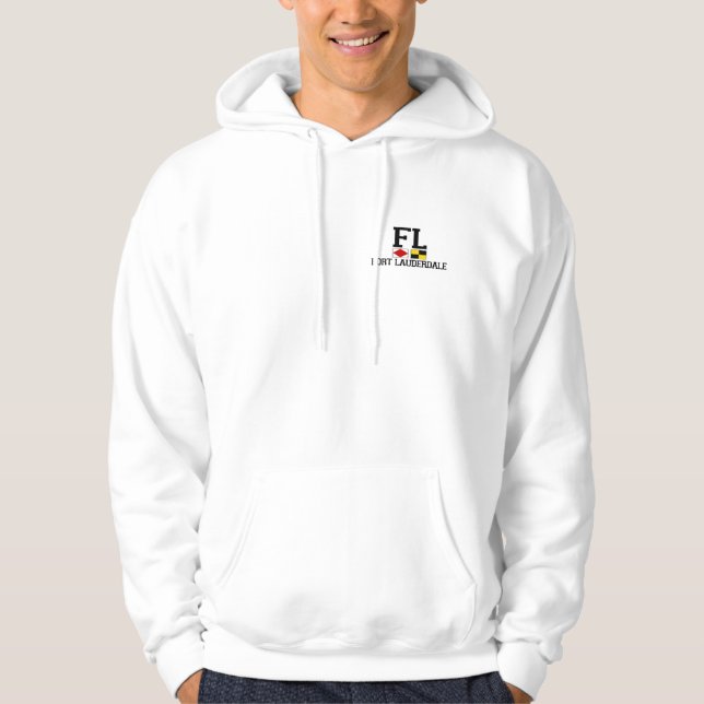 Fort Lauderdale. Hoodie (Front)