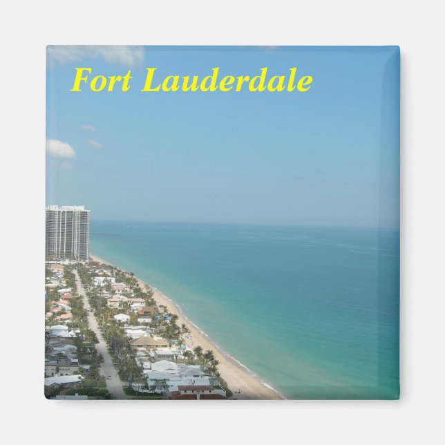 Fort Lauderdale magnet (Front)