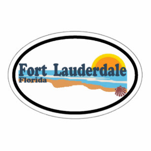 Fort Lauderdale. Photo Sculpture Magnet