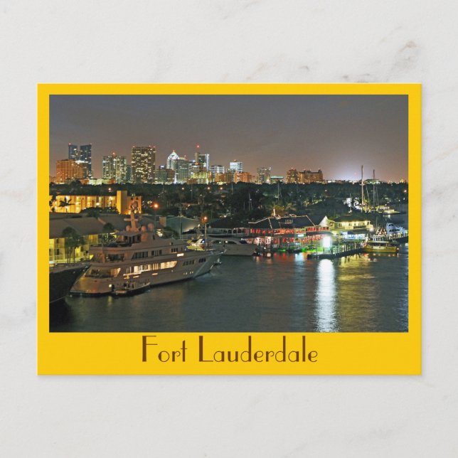 Fort Lauderdale, The Venice of the Americas Postcard (Front)