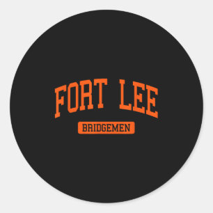 Fort Lee High School Hs Fort Lee Nj Varsity Srts Classic Round Sticker