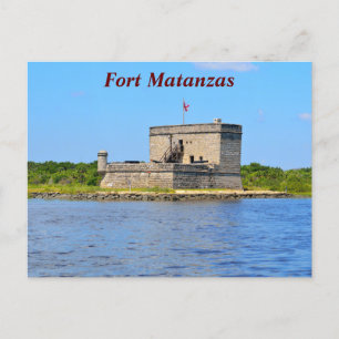 Fort Matanzas Holiday Postcard