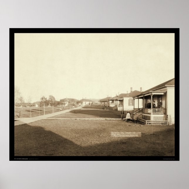  Fort Meade Residential Area SD 1889 Poster (Front)
