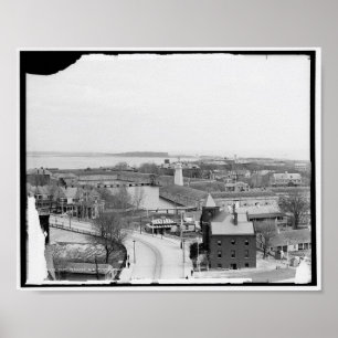 Fort Monroe, Old Point Comfort, Va c1905 Poster