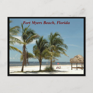 Fort Myers Beach, Florida Holiday Postcard