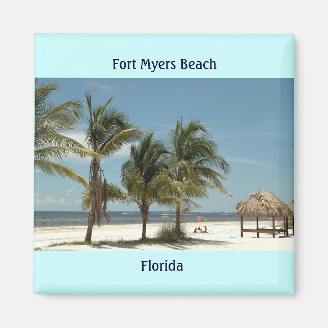 Fort Myers Beach Florida Magnet (Front)