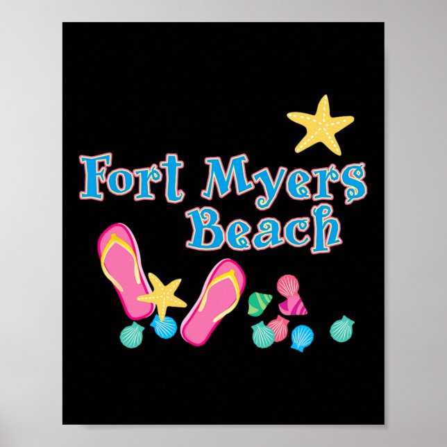 Fort Myers Beach Florida  Poster (Front)